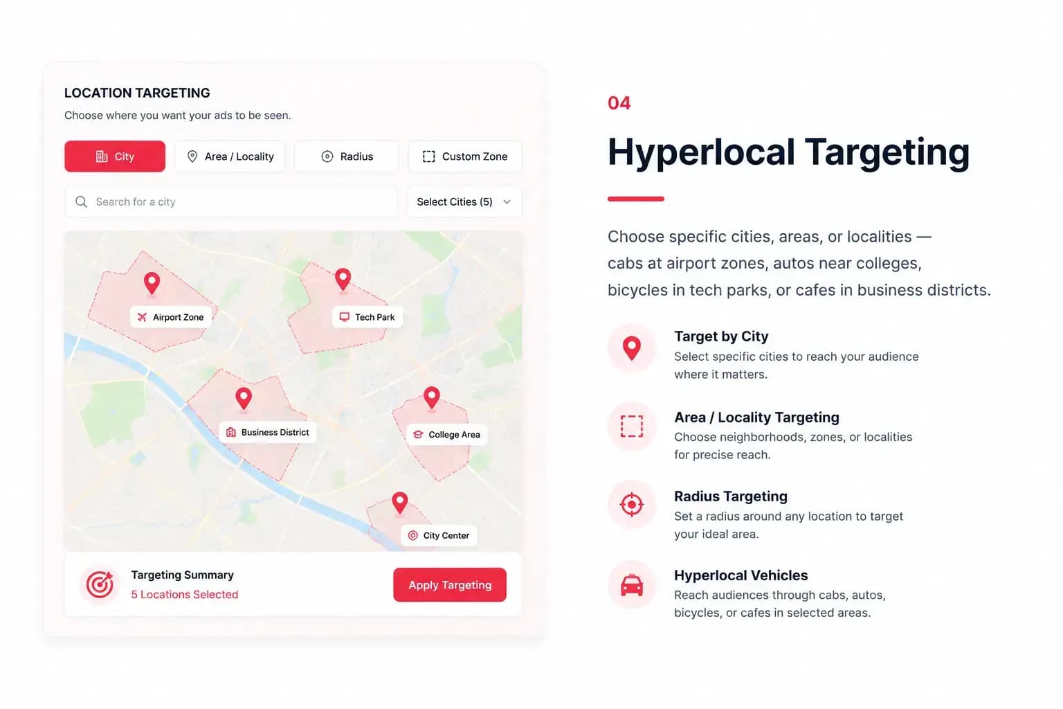 Hyperlocal Targeting